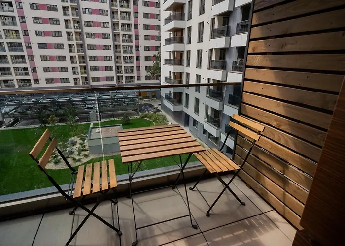 Amazing View - Iuliu Maniu & Politehnica Park Apartman Bukarest